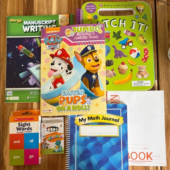 Nickelodeon Other - Nickelodeon PAW Patrol Jumbo Coloring, match it , writing & match journal bundle